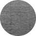 Round Machine Washable Abstract Gray Modern Rug, wshabs1710gry