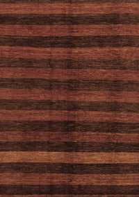 Abstract Brown Modern Rug, abs1712brn