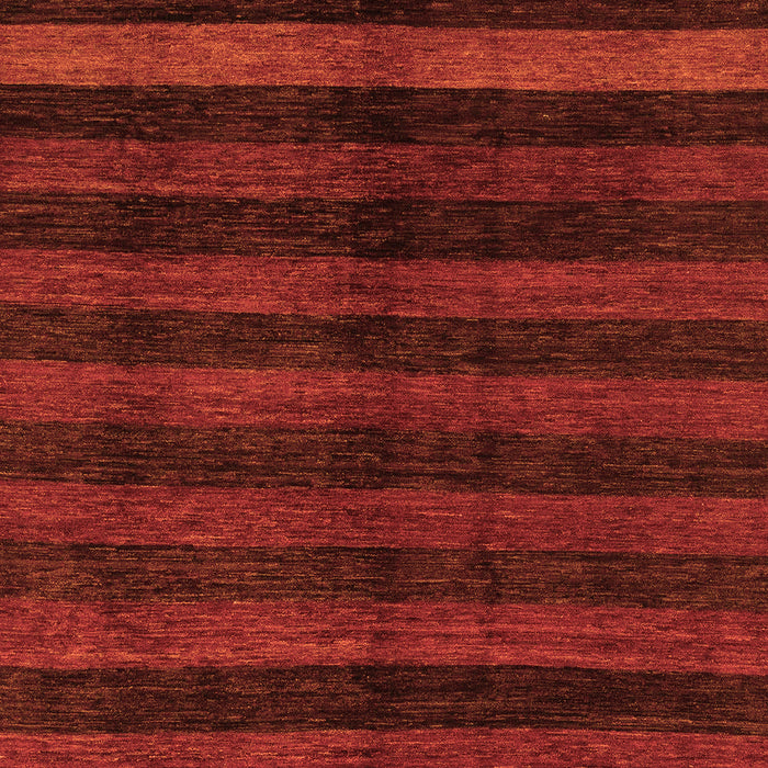 Machine Washable Abstract Orange Modern Area Rugs, wshabs1712org