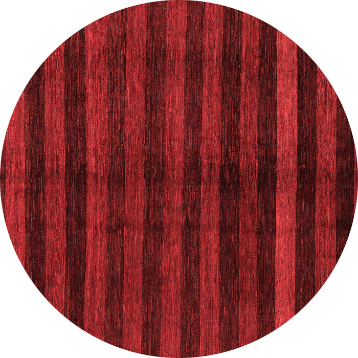 Machine Washable Abstract Red Modern Rug, wshabs1712red