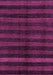 Machine Washable Abstract Purple Modern Area Rugs, wshabs1712pur