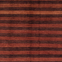 Square Machine Washable Abstract Dark Red Rug, wshabs1712