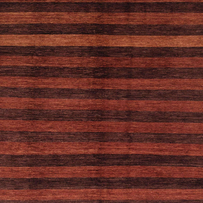 Square Machine Washable Abstract Dark Red Rug, wshabs1712