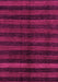 Machine Washable Abstract Pink Modern Rug, wshabs1712pnk