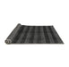 Sideview of Abstract Gray Modern Rug, abs1712gry