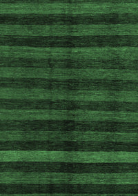 Abstract Emerald Green Modern Rug, abs1712emgrn