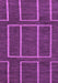 Machine Washable Abstract Purple Modern Area Rugs, wshabs1713pur