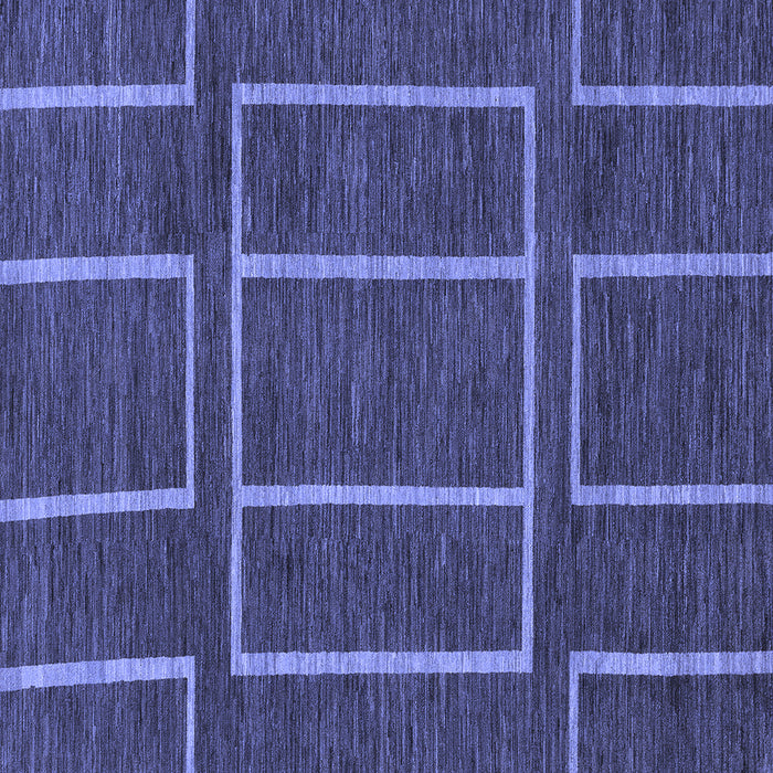 Square Machine Washable Abstract Blue Modern Rug, wshabs1713blu