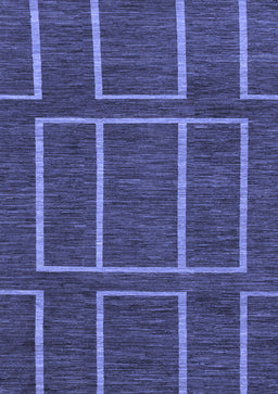 Abstract Blue Modern Rug, abs1713blu
