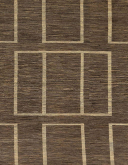 Abstract Bakers Brown Modern Rug, abs1713