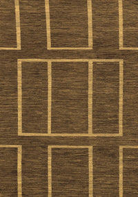 Abstract Brown Modern Rug, abs1713brn