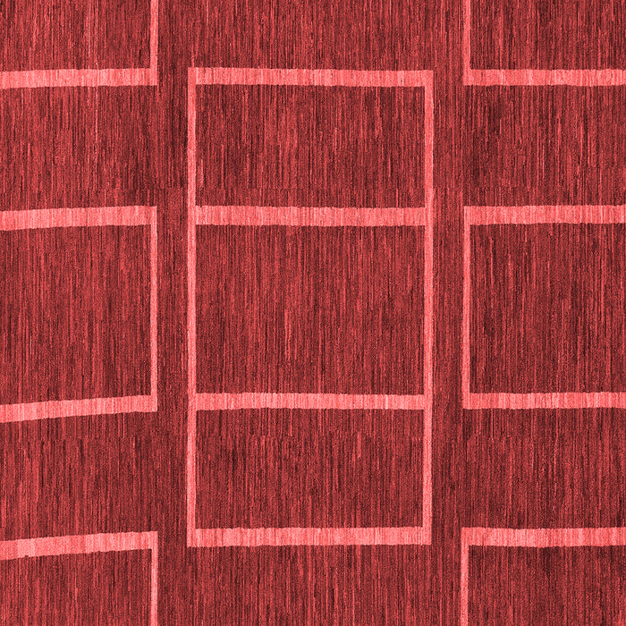 Machine Washable Abstract Red Modern Rug, wshabs1713red