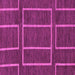 Square Machine Washable Abstract Pink Modern Rug, wshabs1713pnk