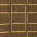 Square Machine Washable Abstract Brown Modern Rug, wshabs1713brn