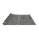 Sideview of Abstract Gray Modern Rug, abs1714gry