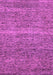 Machine Washable Abstract Purple Modern Area Rugs, wshabs1714pur