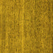 Square Abstract Yellow Modern Rug, abs1714yw