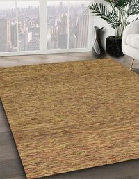 Abstract Yellow Modern Rug, abs1715