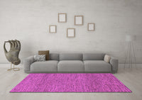 Machine Washable Abstract Purple Modern Rug, wshabs1715pur