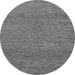 Round Abstract Gray Modern Rug, abs1715gry