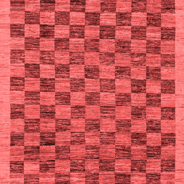 Abstract Red Modern Area Rugs