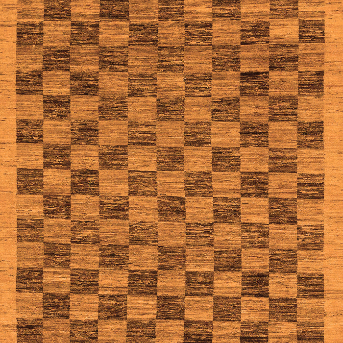 Abstract Orange Modern Rug, abs1716org