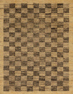 Abstract Gold Modern Rug, abs1716