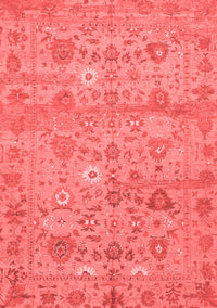 Abstract Red Modern Rug, abs1717red