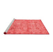 Modern Red Washable Rugs