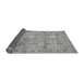 Sideview of Abstract Gray Modern Rug, abs1717gry