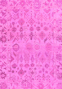 Oriental Pink Traditional Rug, abs1718pnk