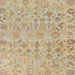 Square Abstract Brown Oriental Rug, abs1718