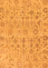 Oriental Orange Traditional Rug, abs1718org