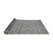 Sideview of Abstract Gray Modern Rug, abs1719gry