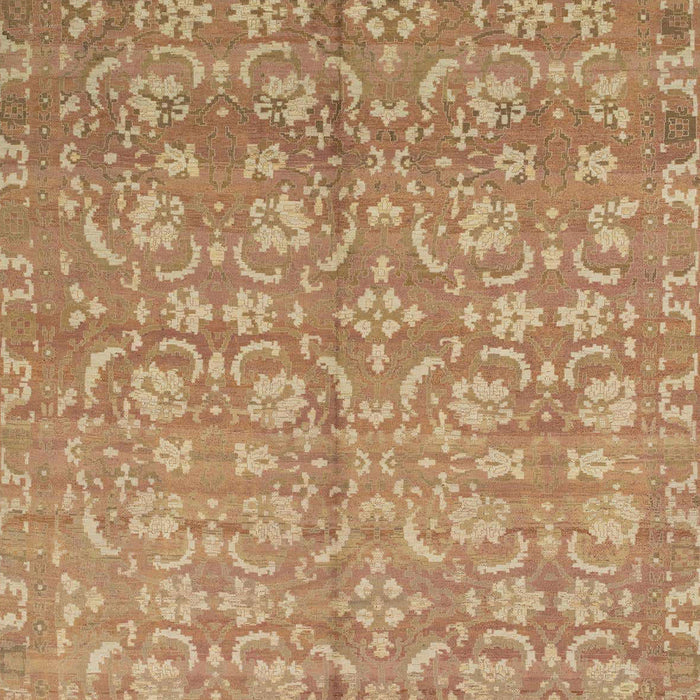 Machine Washable Abstract Chocolate Brown Rug, wshabs1719