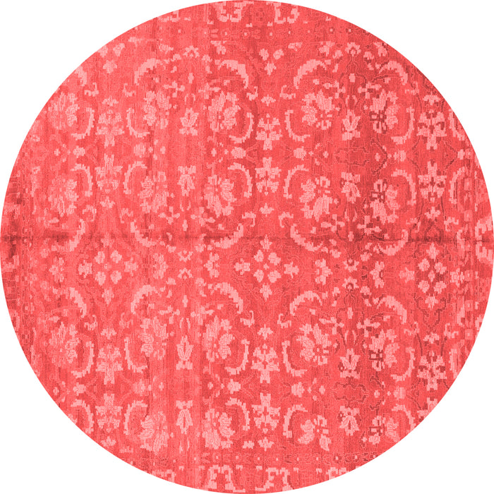 Abstract Red Modern Rug, abs1719red