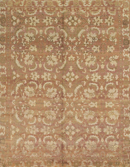 Abstract Chocolate Brown Modern Rug, abs1719