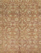 Abstract Chocolate Brown Modern Rug, abs1719