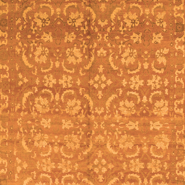 Abstract Orange Modern Rug, abs1719org