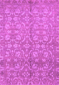 Abstract Purple Modern Rug, abs1719pur