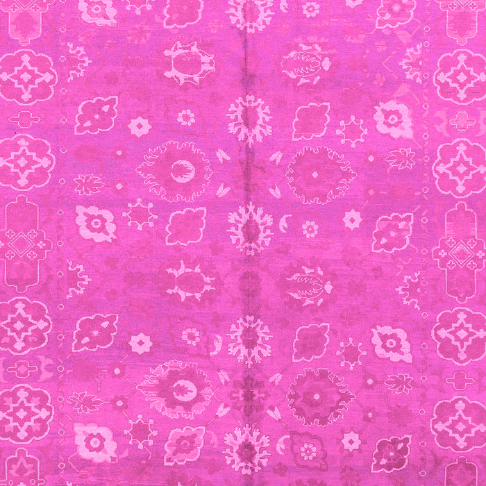 Machine Washable Oriental Pink Traditional Rug, wshabs1720pnk