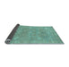 Sideview of Oriental Light Blue Traditional Rug, abs1720lblu