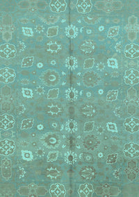 Oriental Light Blue Traditional Rug, abs1720lblu