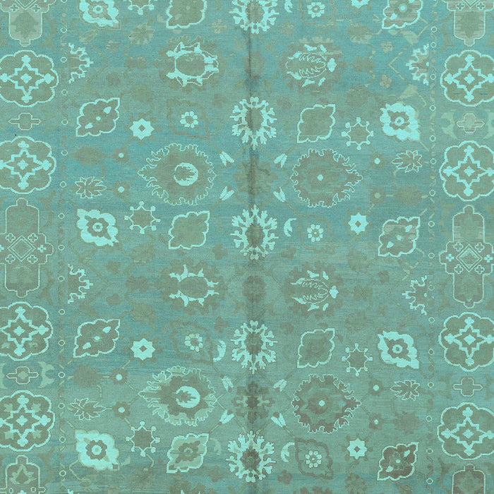 Oriental Light Blue Traditional Rug, abs1720lblu