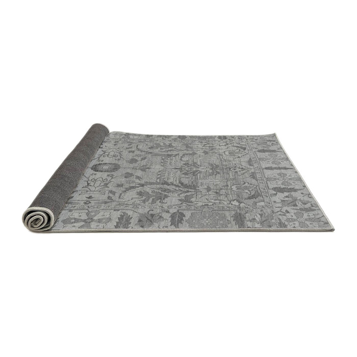 Sideview of Oriental Gray Traditional Rug, abs1721gry