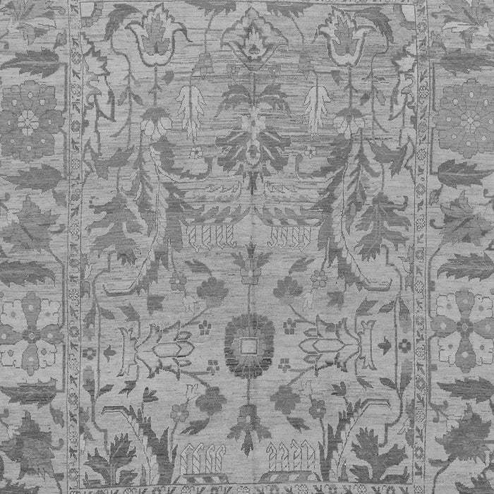 Machine Washable Oriental Gray Traditional Rug, wshabs1721gry