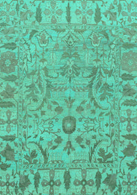 Oriental Turquoise Traditional Rug, abs1721turq