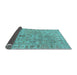 Sideview of Oriental Light Blue Traditional Rug, abs1721lblu