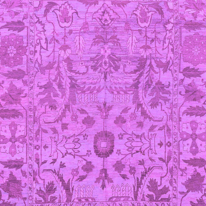 Machine Washable Oriental Purple Traditional Area Rugs, wshabs1721pur