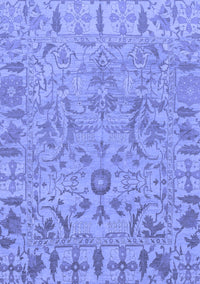 Oriental Blue Traditional Rug, abs1721blu